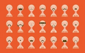 Mustache Desktop Wallpaper