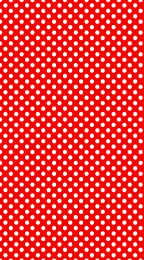 Red And White Polka Dot Background By Stampmakerlkj