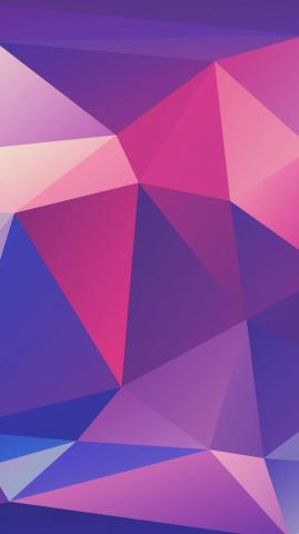 Purple Low Poly Texture iPhone Wallpaper