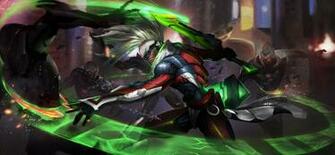 Ekko Project Skin Lol Concept Art By Srauskam Wallpaper And