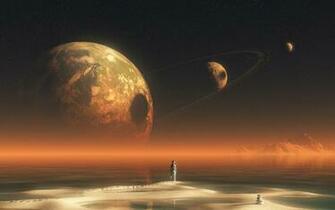 Category Space HD Wallpaper Subcategory Moons