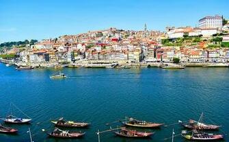HD Wallpaper Typical Rabelo Boats Carrying Port Wine Barrels