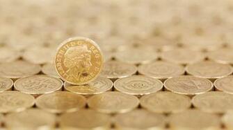 Single Coin On Money Background Stock Photo HD Public Domain