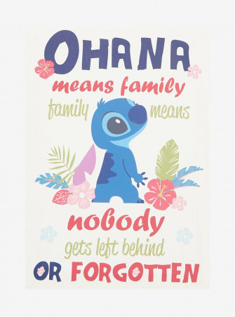 Lilo And Stitch Ohana Wallpaper