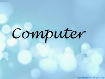 Computer Name Wallpaper