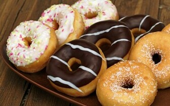 Sweets Donuts Chocolate Wallpaper