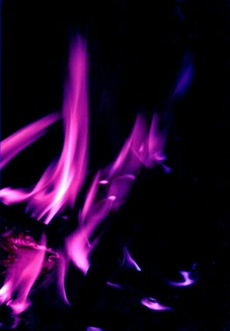 Purple Flame Wallpaper