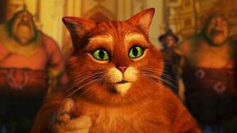 HD Puss In Boots Background Wallpaper