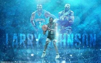 Larry Johnson Charlotte Hornets Wallpaper