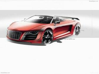 Audi R8 Gt Spyder Exotic Car Wallpaper Of