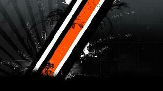 Orange Black Wallpaper