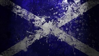 HD Scotland Flag Eagle Wallpaper
