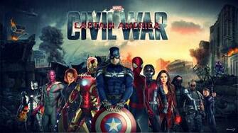 Captain America Civil War Marvel Superhero Action Fighting 1cacw