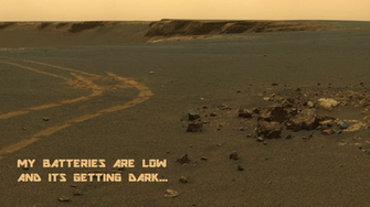 The Last Words Opportunity Sent Wallpaper