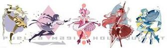 Mahou Shoujo Madoka Magica D Wallpaper