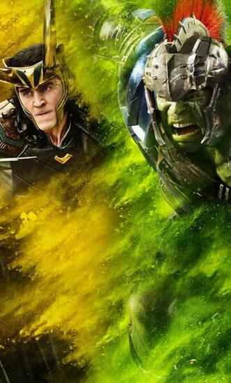 Thor Loki Hulk Ragnarok Full HD 2k Wallpaper