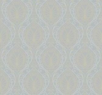 Grey Paisley Wallpaper Wall Sticker Outlet