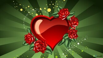 3d Heart Background HD Wallpaper