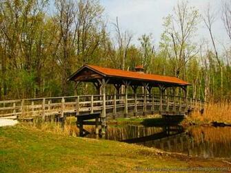 Pin Covered Bridge Wallpaper The Centern