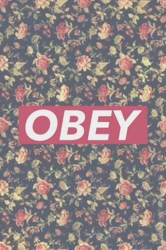 Wallpaper Obey Background Random iPhone