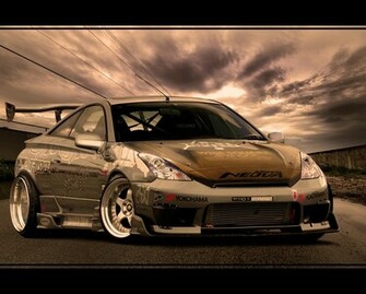 Toyota Celica Tuning Fondo Pantalla Wallpaper