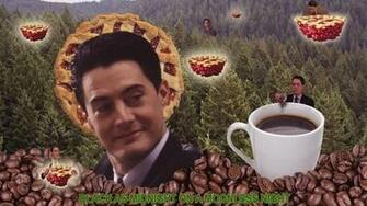 Moonless Night Twin Peaks Coffee Wallpaper Cherry Pie Dale Cooper