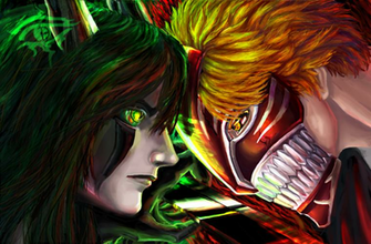 Bleach Wallpaper Ulquiorra And Ichigo Vs By