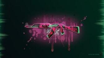 Csgo Ak Neon Revolution Wallpaper 1080p Weed Go
