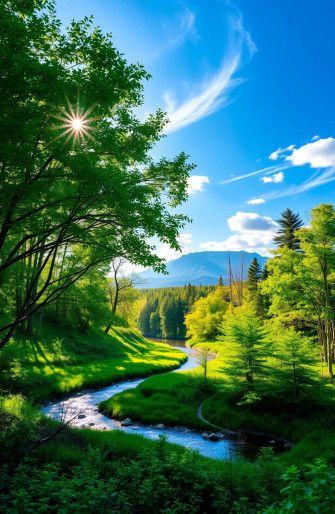 Dual Monitor Nature Wallpaper