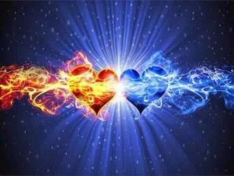 Fire And Water Wallpaper Of