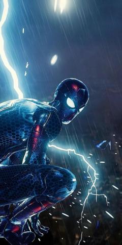 Glowing Suit Video Game Spider Man Ps4 Wallpaper