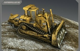 Bulldozer Caterpillar D9 By Awiz