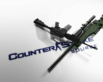 Counter Strike Source Wallpaper Background Machine Gun Fps First