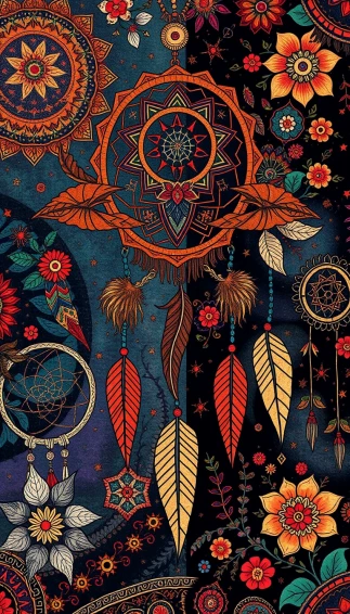 Bohemian Phone Wallpaper