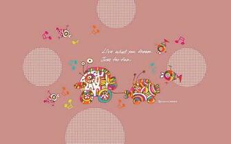 Fish Roll On Wheels Quirky Patchwork Wallpaper