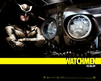 Nite Owl Watchmen Wallpaper Glass