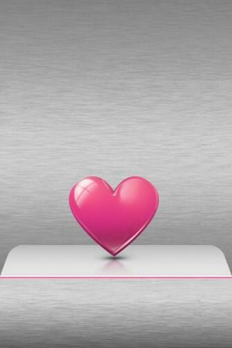 Pink Love Lockscreen iPhone Wallpaper Cute Girly Background