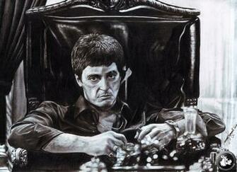 Tony Montana Scarface By Kondaart