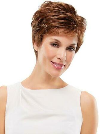 Wigs For Women Over Black Wallpaper Short