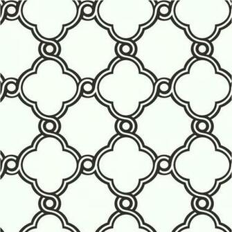 Wallpaper Geometric Moroccan Trellis