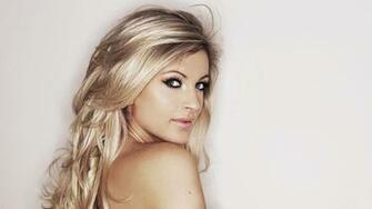 Blondes Women Models Sam Cooke Green Eyes Faces Wallpaper