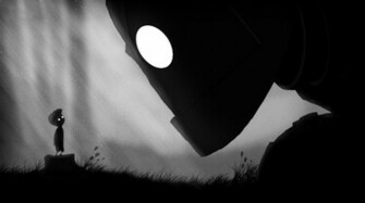 Wallpaper Limbo Iron Giant Crossover Movies Games Cartoons
