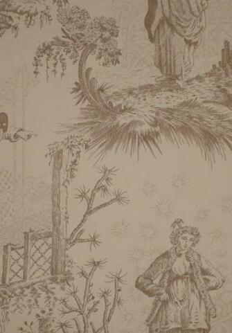 Chinese Toile Classic Wallpaper