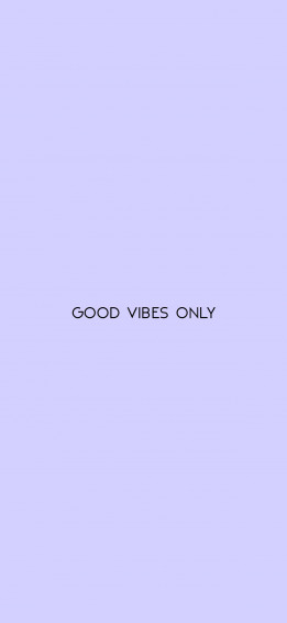 Purple Pastel Aesthetic Good Vibes Wallpaper