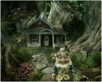 Garden Gnome Wallpaper By