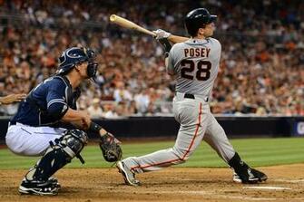 Buster Posey Hitting Galleryhip The Hippest Pics