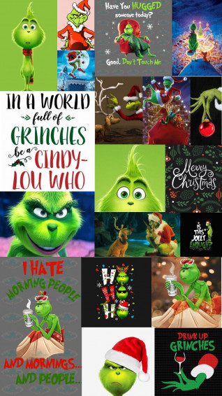 Mr Grinch Wallpaper iPhone Christmas Phone