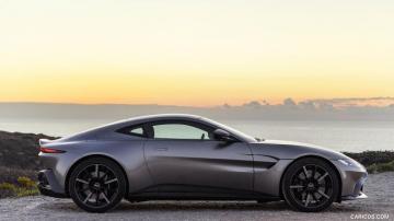 Aston Martin Vantage Tungsten Silver Side HD Wallpaper