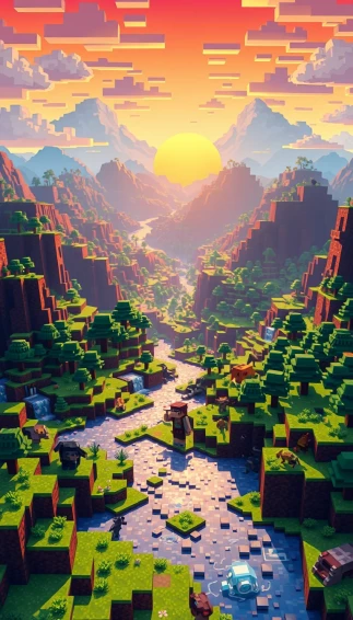 Minecraft Gif Wallpaper