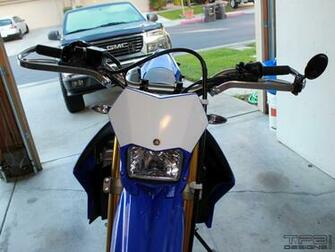 Front Light Background Decal Yamaha Wr250r Wr250x